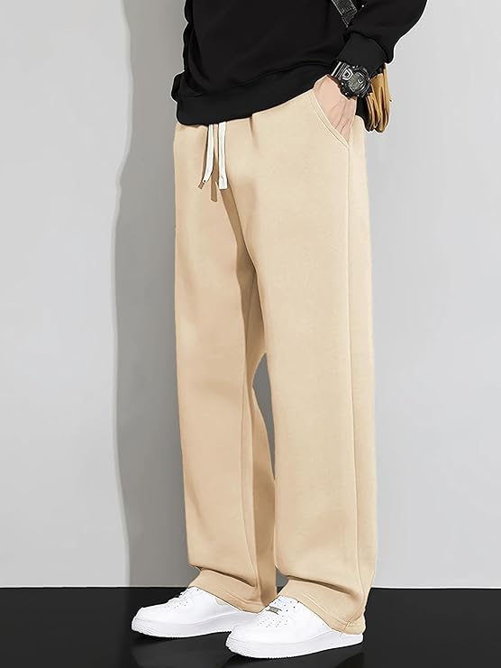 Track Pant for Men - Stylish, Comfortable & Stretchable Athletic Joggers for Casual & Gym Wear, Loose fit