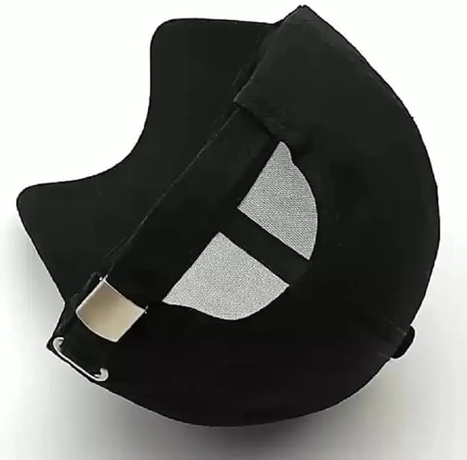 SELLORIA A Brand Adjustable Unisex Cap for Men and Women Freesize Baseball Caps (Pack of 2) Black - Image 5